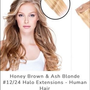 Brand new halo hair extensions